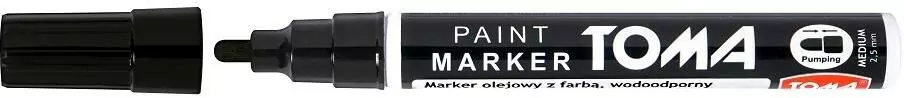 Marker olejowy czarny - tantis.pl