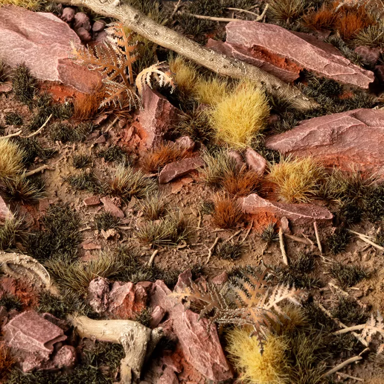 Gamers Grass: Grass tufts - 2 mm - Burned Tufts (Wild) - tantis.pl