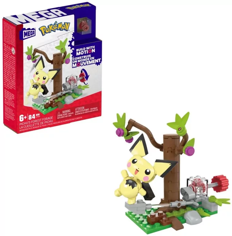Mega Pokemon - Leśna zabawa Pichu - tantis.pl