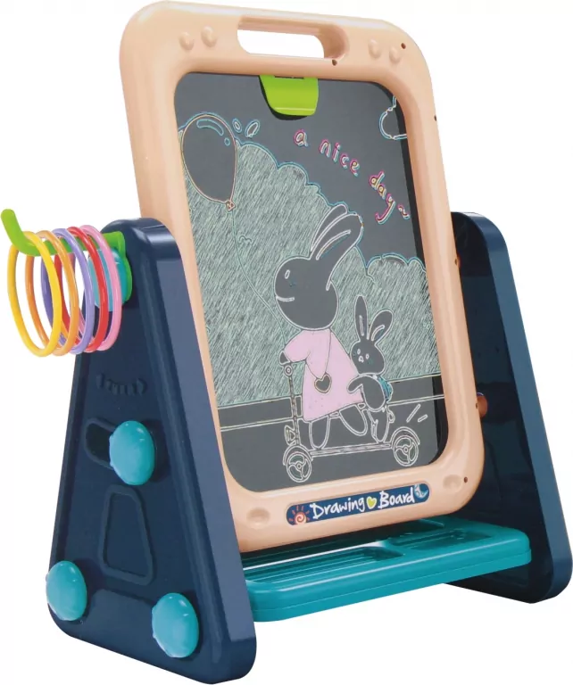 Tablica magnetyczna 2w1 z akcesoriami - tantis.pl