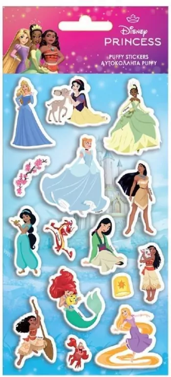 Naklejki wypukłe Princess - tantis.pl