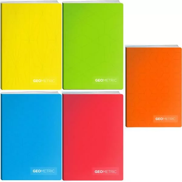 Zeszyt Geometric. A5/32K linia. 20 sztuk - tantis.pl