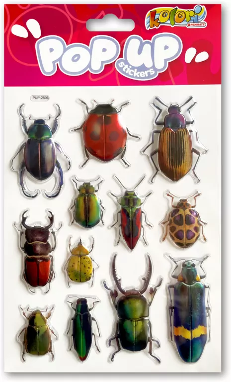 Naklejki metaliczne Beetles - tantis.pl
