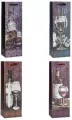 Torebka ozdobna na butelkę 12x36x9cm mix ROZETTE - tantis.pl