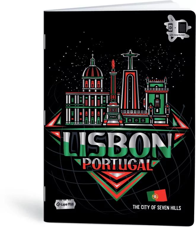 Zeszyt Cities. A4/40K kratka. 10 sztuk - tantis.pl