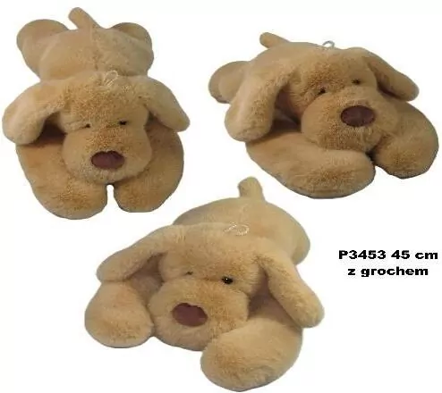 Pies z łapkami obciążeniowymi z grochem 45cm - tantis.pl