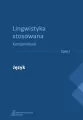 Lingwistyka stosowana. Kompendium T. 1-4 - tantis.pl
