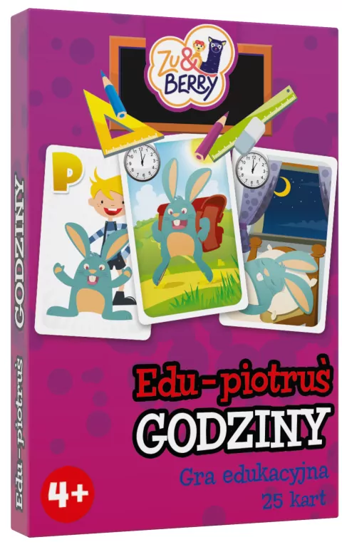 Godziny. Edu Piotruś. Gra edukacyjna - tantis.pl