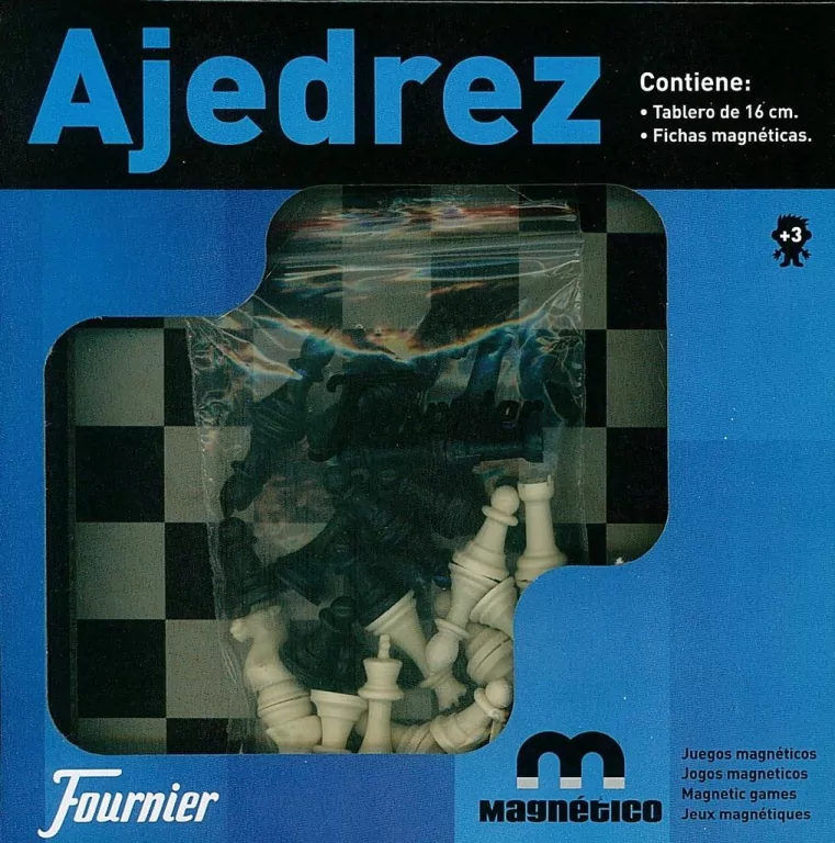 Szachy magnetyczne FOURNIER - tantis.pl