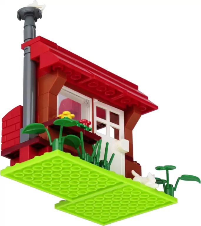 Klocki konstrukcyjne 91 elementów Girl Dom alleBLOX 547908 - tantis.pl