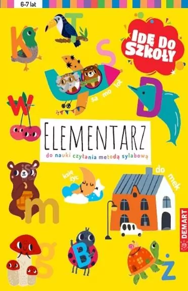 Elementarz do nauki czytania metodą. Idę do szkoły - tantis.pl