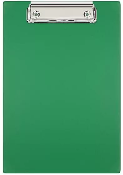 Biurfol. Clipboard A5 Deska PCV, zielona - tantis.pl
