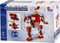 Klocki konstrukcyjne Alleblox RobotUnion 65el czerwony - tantis.pl