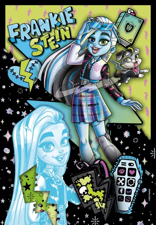 Puzzle 150 Monster High Frankie Stein - tantis.pl