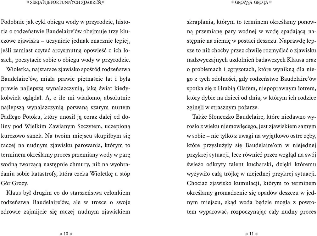 Groźna grota. Seria niefortunnych zdarzeń. Tom 11 - tantis.pl