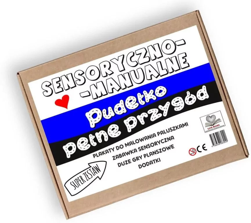 Sensoryczno-manualne pudełko pełne przygód - tantis.pl