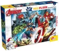 Lisciani. Puzzle 150 podłogowe dwustronne. Maxi Avengers - tantis.pl