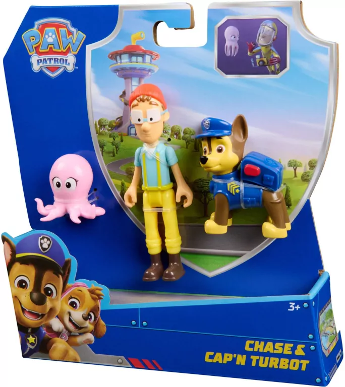 Psi Patrol zesatw figurek Chase - tantis.pl