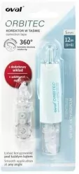 Korektor Oval Orbitec w taśmie 5mmx6m + wkład