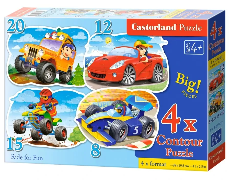 Puzzle 4w1. Ride for fun - tantis.pl