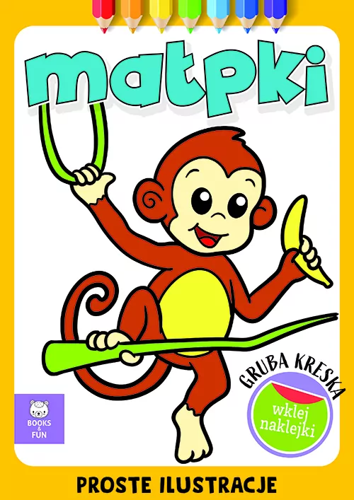 Małpki. Gruba kreska - tantis.pl