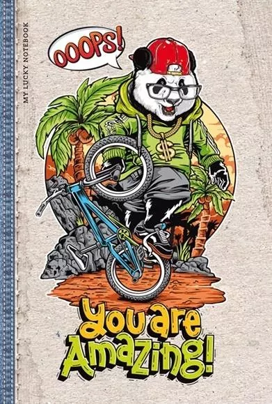 Notatnik ozdobny linia Panda - tantis.pl