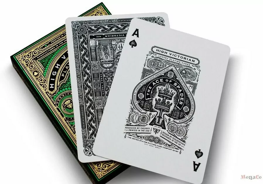 Karty. High Victorian. Zielone - tantis.pl