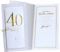 Karnet Urodziny 40 - tantis.pl