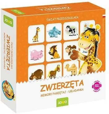 Zwierzęta. Memory - tantis.pl
