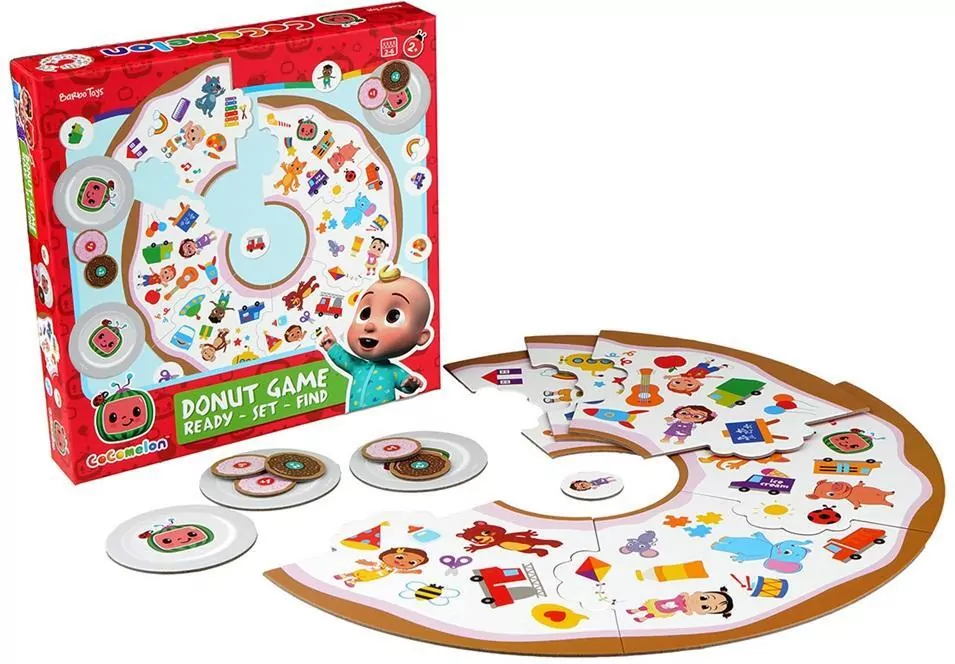 Gra planszowa Cocomelon pączki 64el - tantis.pl