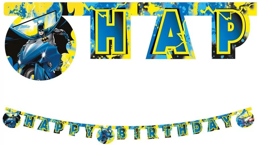 Banner Batman Rogue Rage - Happy Birthday - tantis.pl