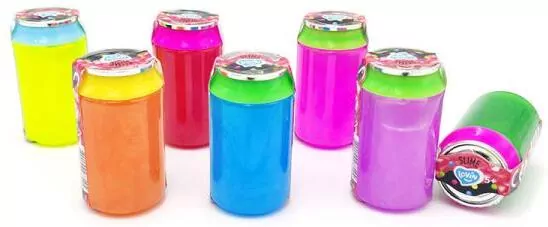 Glutek Slime puszka Coli z kulkami 90g MIX - tantis.pl