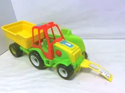 Traktor 220 + łopatka z klockami CHOIŃSKI mix cena za