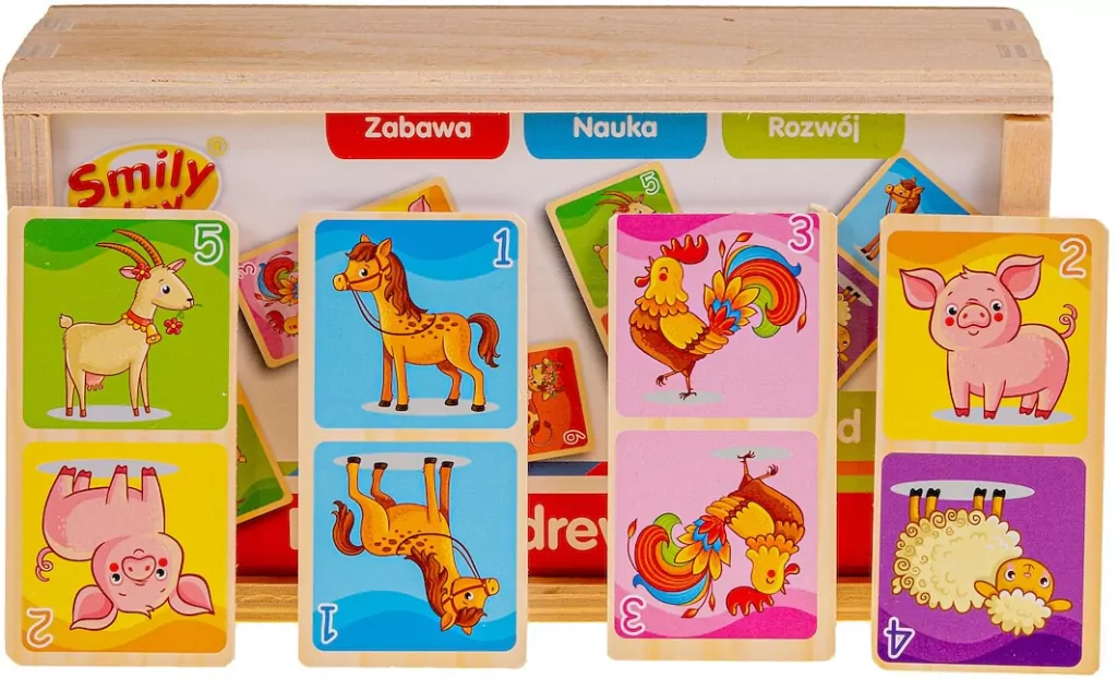 Układanka drewniana. Mała farma - tantis.pl