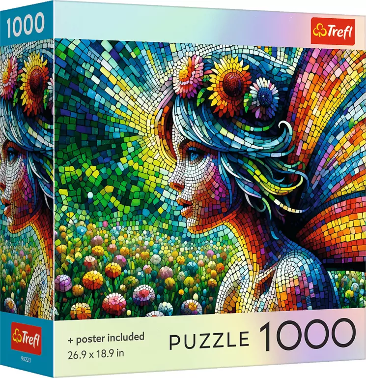 Puzzle 1000 USA Collection: Crystal Fairy TREFL - tantis.pl