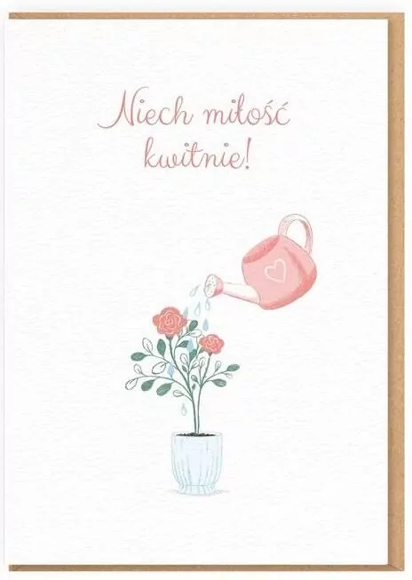 Karnet Ślub. Niech miłość kwitnie - tantis.pl