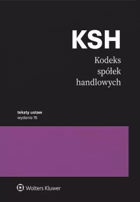 Kodeks spółek handlowych. Przepisy w.15
