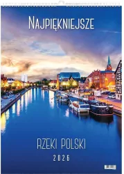 Kalendarz 2026 wieloplanszowy rzeki Polski