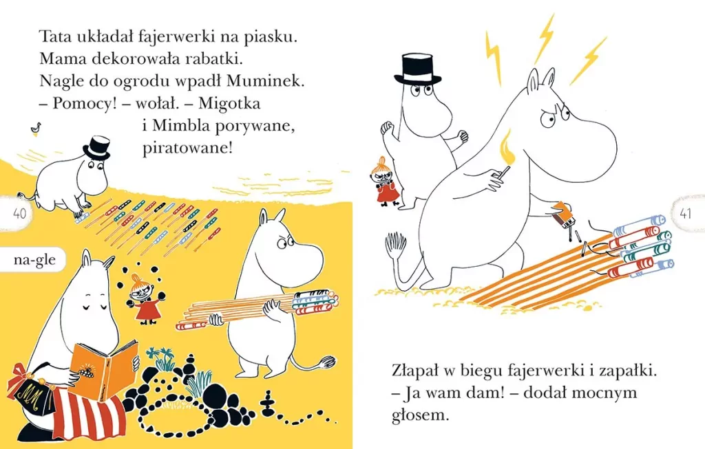 Muminki. Oto Mała Mi. Czytam sobie. Poziom 2 - tantis.pl