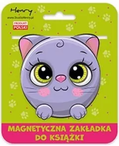 Zakładka magnetyczna Kulka Kotek - tantis.pl