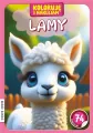 Koloruję i naklejam, Lamy - tantis.pl