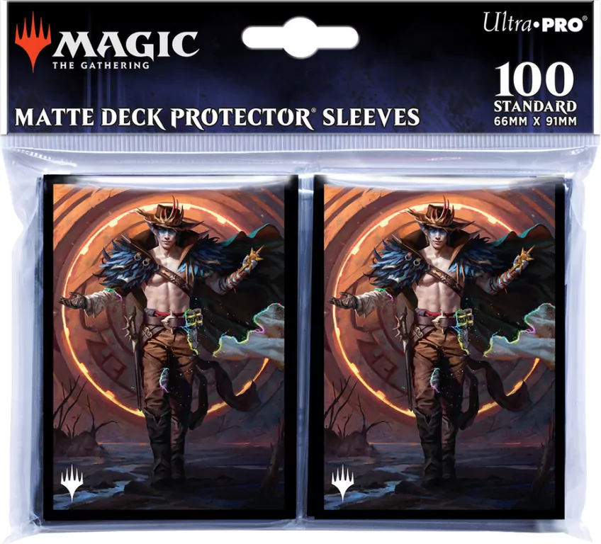 Ultra-Pro: Magic the Gathering - Outlaws of Thunder Junction - Matte Deck Protector Sleeves - Oko (100 szt.) - tantis.pl