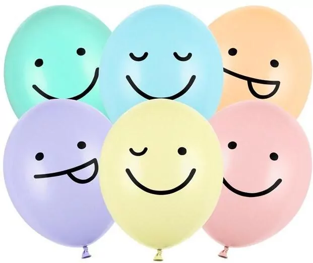 Balony Buźki 30cm 6szt - tantis.pl