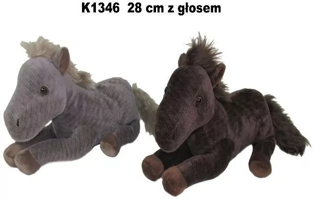 Koń glos 28cm MIX - tantis.pl