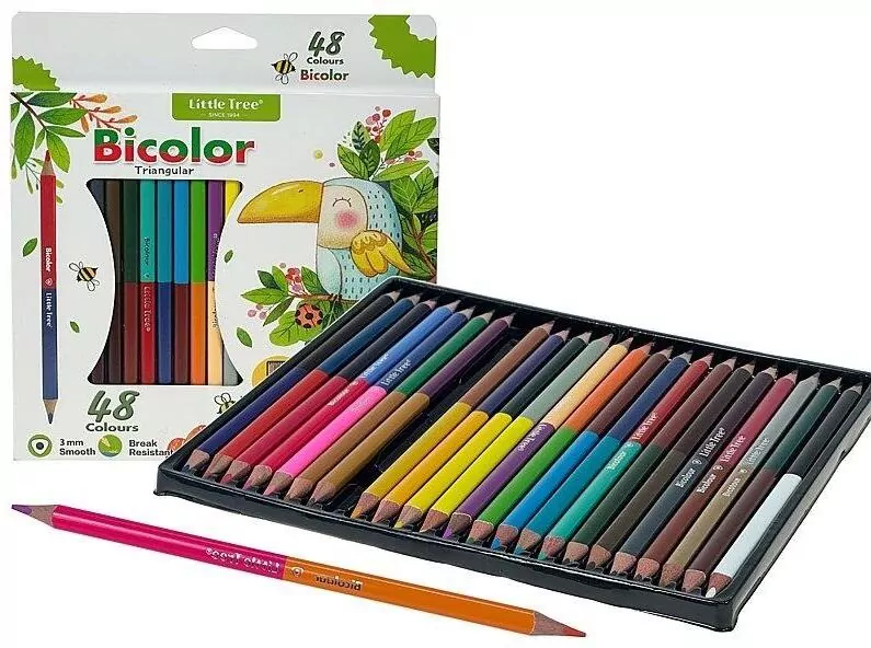 Kredki dwustronne - tantis.pl