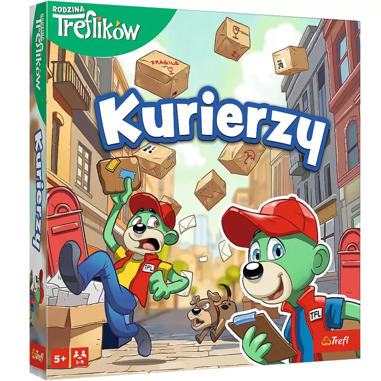 Kurierzy. Rodzina Treflików - tantis.pl