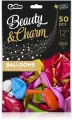 Balony Beauty&Charm metaliczne MIX 30cm 50szt - tantis.pl