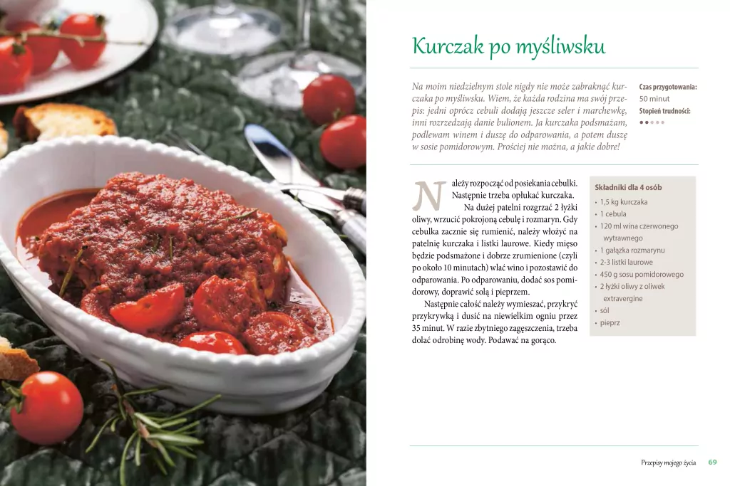 Przepisy mojego życia - tantis.pl