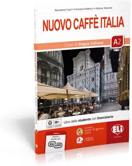 Nuovo Caffe Italia A2 podręcznik + ćwiczenia + materiał online - tantis.pl