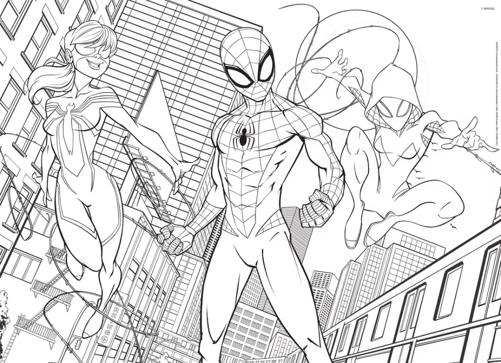 Lisciani. Puzzle 60. Spiderman - tantis.pl